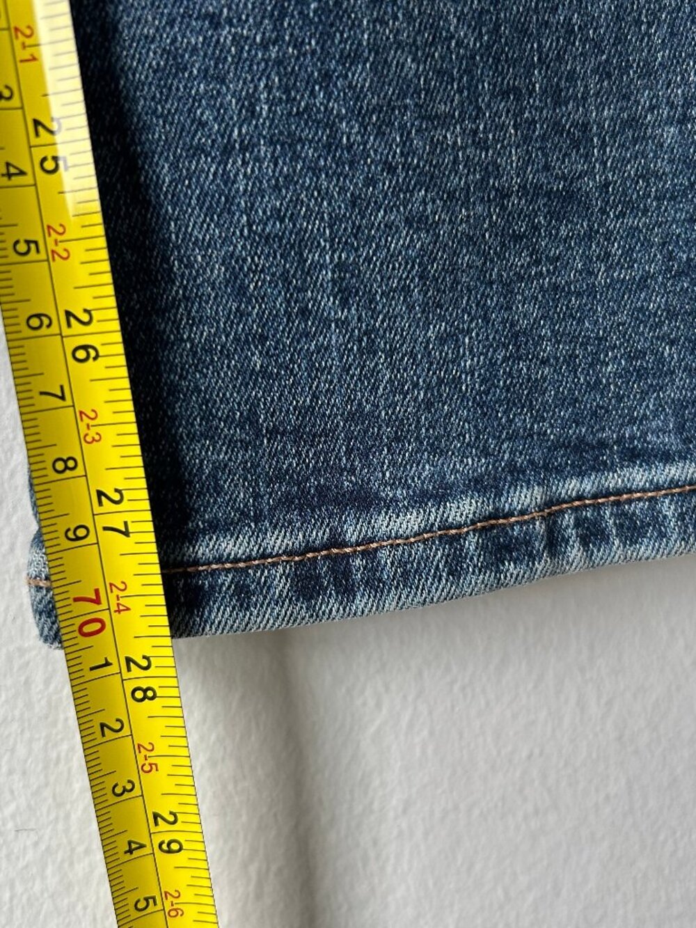 Madewell Skinny Flare Jeans Women 25P Petite High Rise Medium Wash - Picture 10 of 10